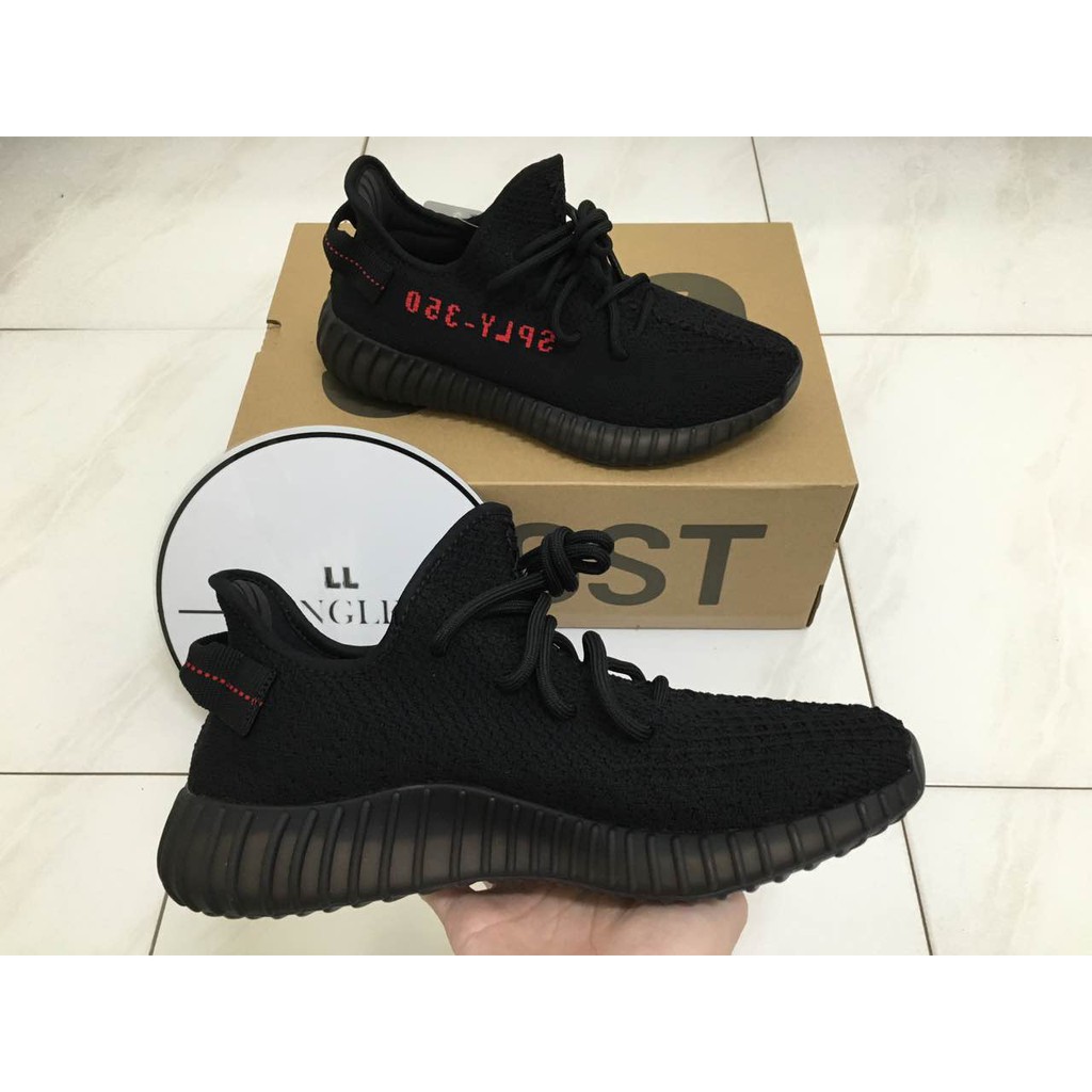 adidas yeezy 350 v2 black red