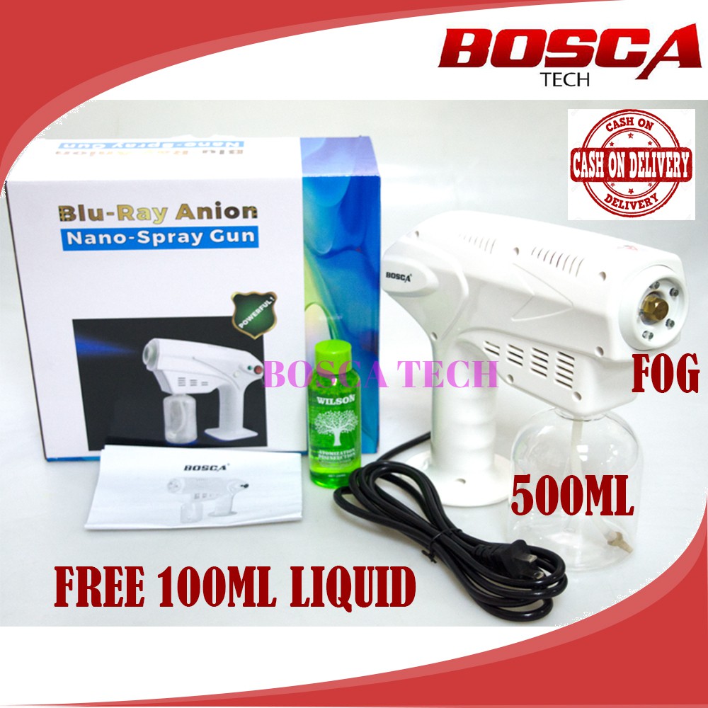 Blueray Spray Gun Nano Atomizing Sprayer UV Disinfection Gun Mist