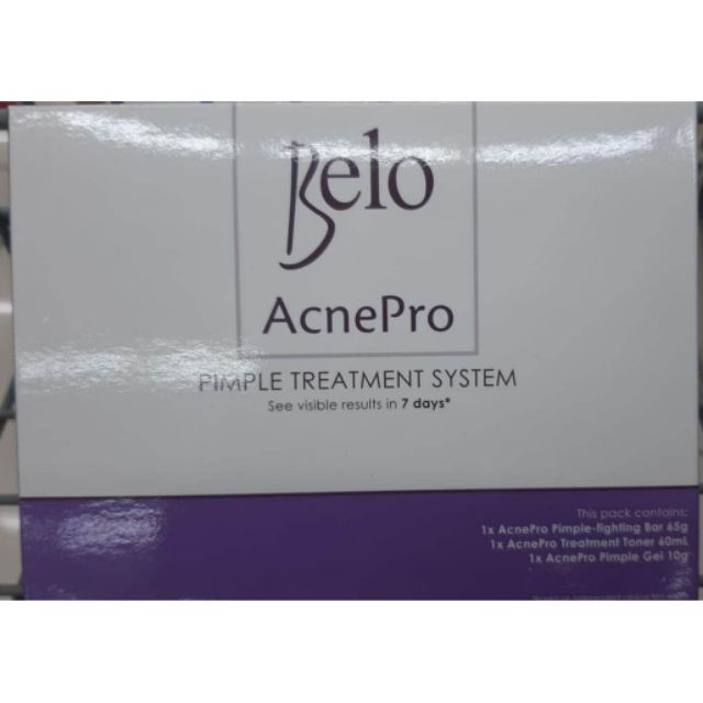 belo acne treatment set