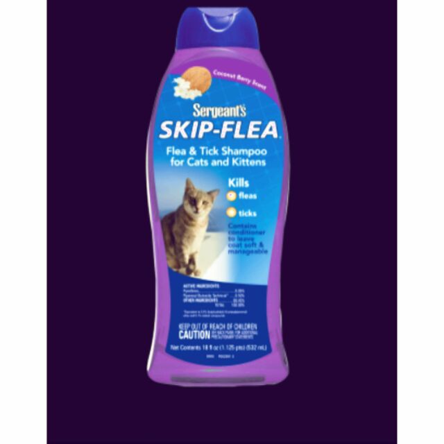 sergeants cat shampoo
