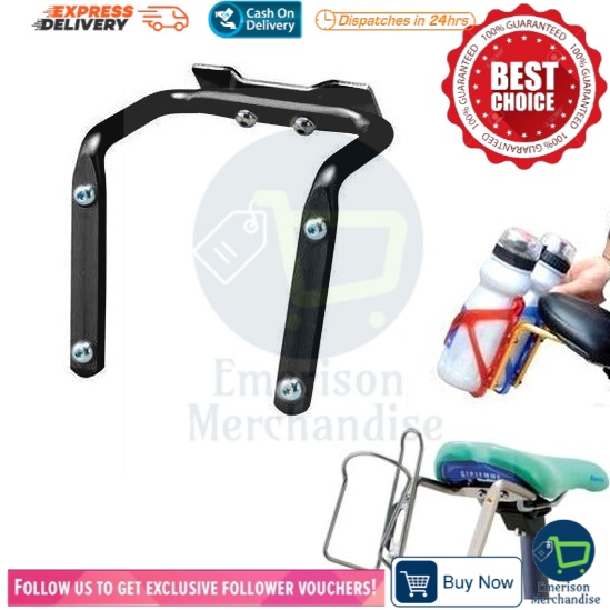 saddle mount water bottle cage