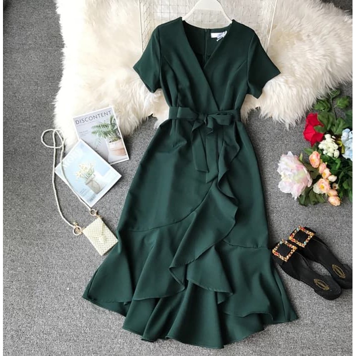 Casual Emerald Green Dress | ubicaciondepersonas.cdmx.gob.mx