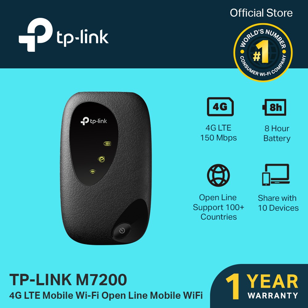 Tp Link M70 4g Lte Mobile Wi Fi Pocket Wifi Open Line Travel Wifi Tp Link Tplink Shopee Philippines