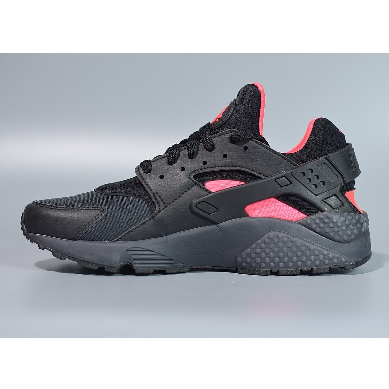 nike air huarache black grey