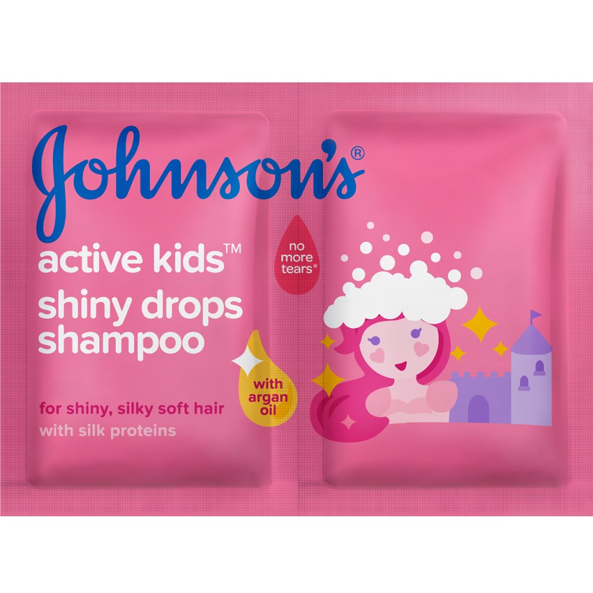 johnson shampoo pink