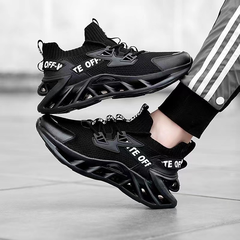 COD Fashion Elastic Air Cushion Basketball Shoes for men Casual Rubber