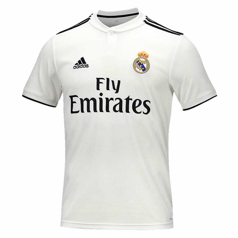 real madrid all white jersey