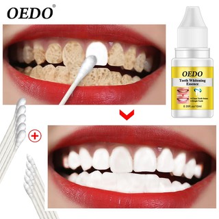 OEDO Teeth Whitening Essence Serum Oral Hygiene Cleaning Removes Tartar Plaque Stains Tooth Bleaching Dental Tools Toothpaste 10ml