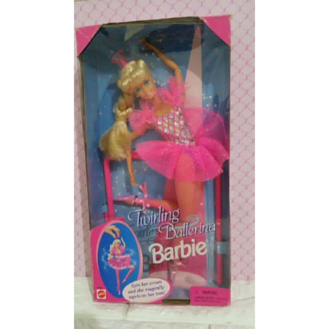 twirling ballerina barbie