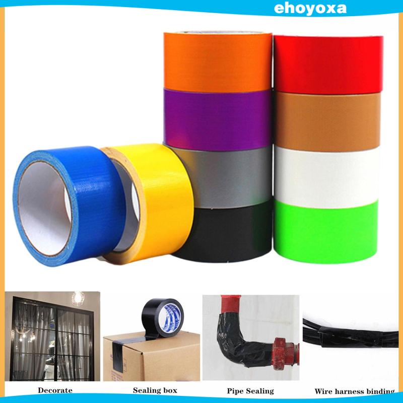 2022 10Rolls Gaffer Tape 10m, Heavy Duty Super Sticky Duct Tape Strong