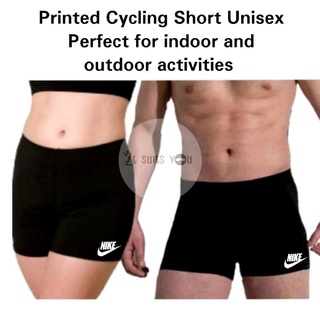 Printed (NWord & Logo) Unisex Cycling Short -Volleyball, Biking, Running, Yoga, Zumba, Swimming atbp