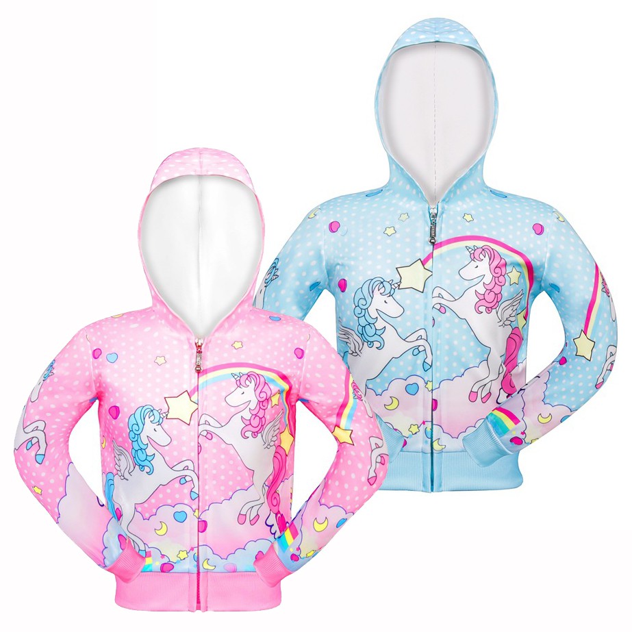 girls unicorn jacket