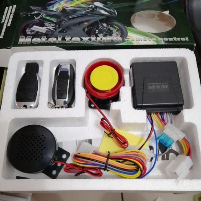 Motorcycle Talking Alarm Diagram