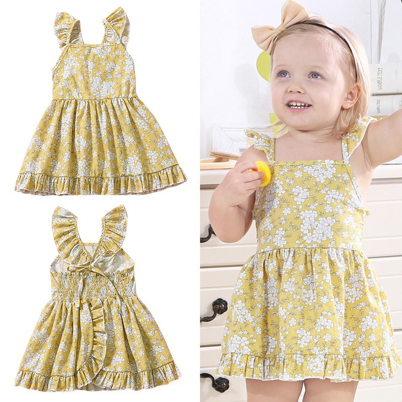 floral print dress for baby girl