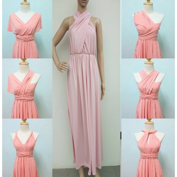ways to wear infinity dress with tube