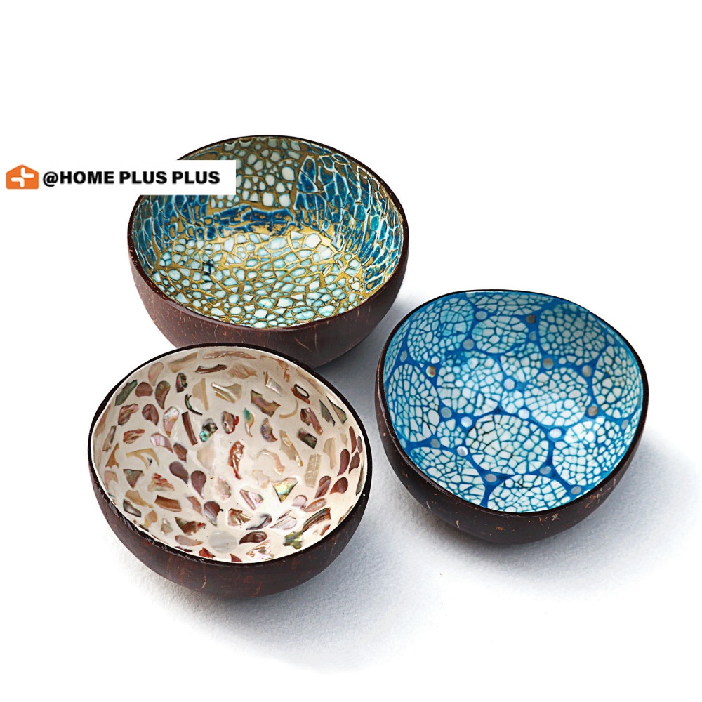 Homeplus Natural Coconut Shell Bowl (Mangkuk kelapa) Desktop Key