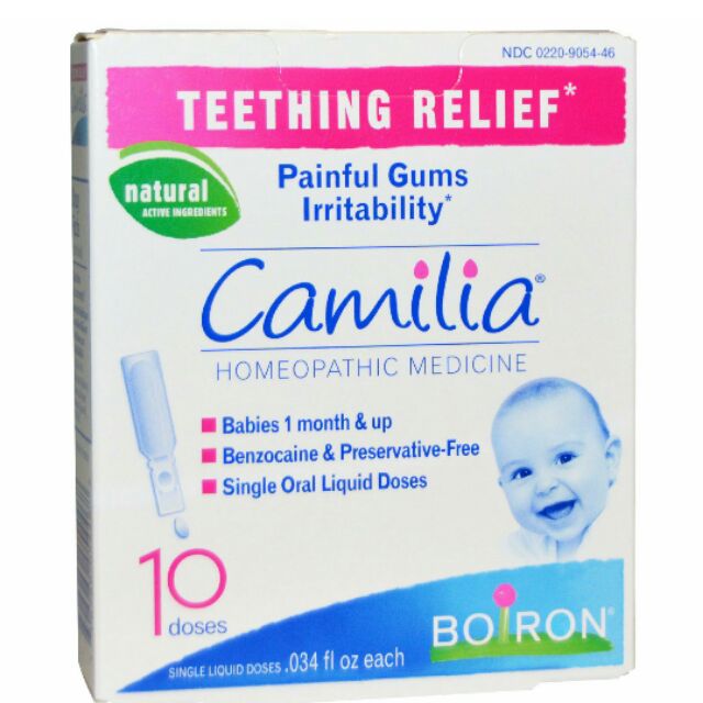 teething relief camilia