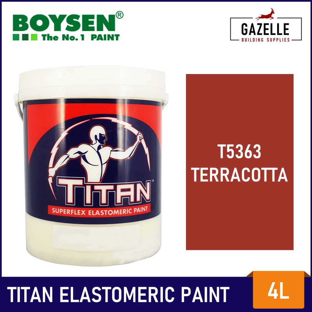 Titan Superflex Elastomeric Paint 4l Part 2 Shopee Philippines