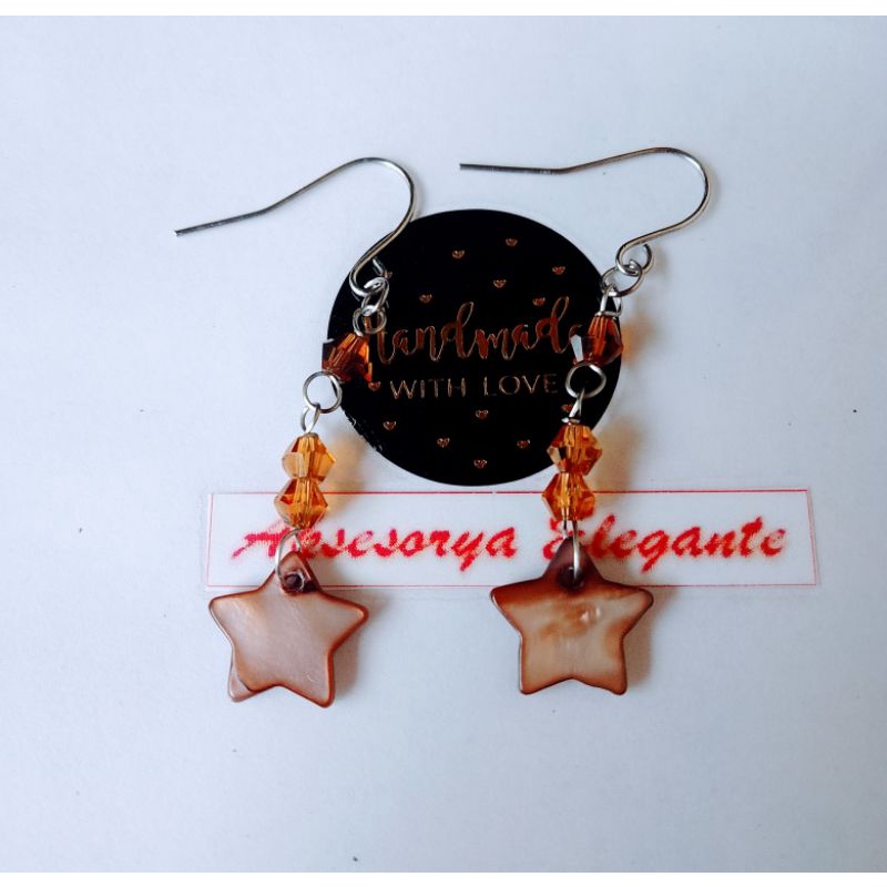 Aksesorya Elegante Dangling Earring Stainless Steel Shopee Philippines