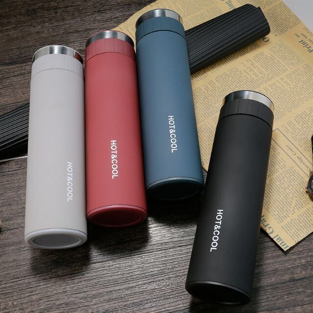 Tumbler Stainless Steel Thermos Insulate Vacuum Cup Vacuum Flask Water Bottle Cool And Hot 450ml