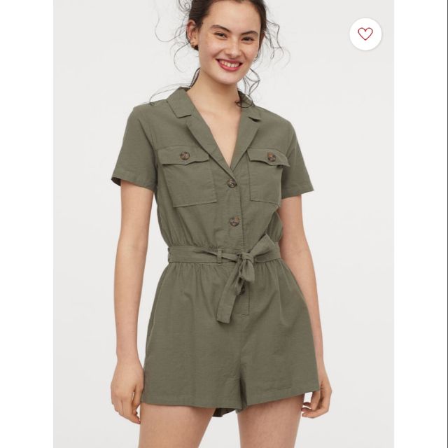 cargo jumpsuit h&m