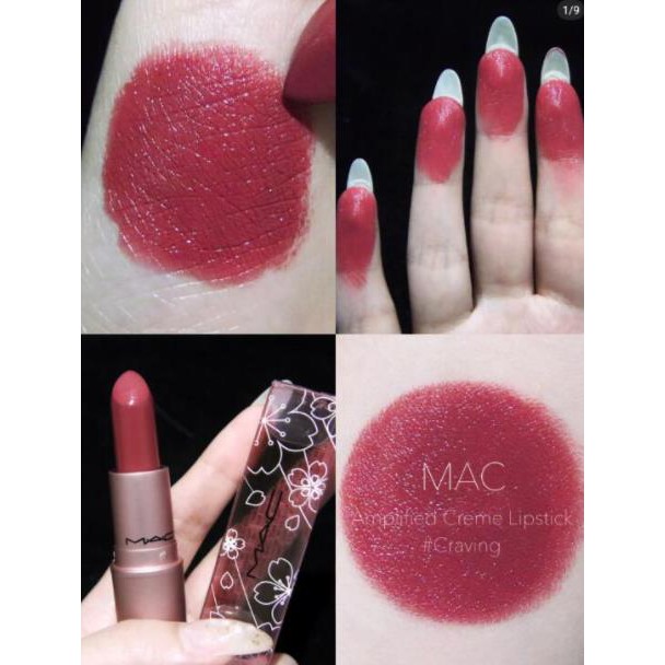 Mac Spring Cherry Series Lipstick Lipstick See Sheer Craving Skew Limited Edition Shopee Philippines