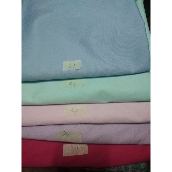 Sale Plain Woven Cotton Fabric Shopee Philippines