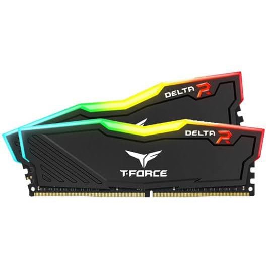 TForce Delta 16GB 3200MHz DDR4 DESKTOP MEMORY(2x8GB) (BLACK) | Shopee ...