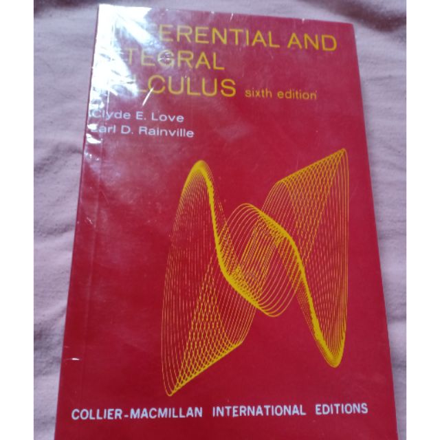 Differential Integral Calculus Love Philipes