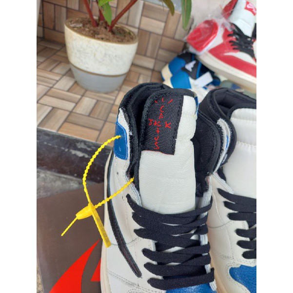 Air Jordan 1 High Travis Scott X Fragment Highest Quality Shopee Philippines