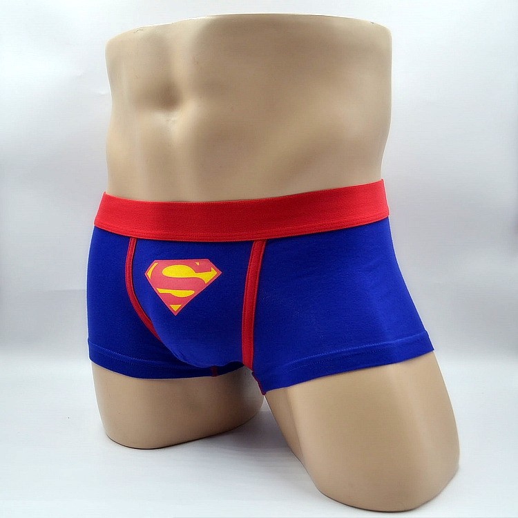 Superman Men's Cotton Boxers Trunks shorts Man Underwear Shopee