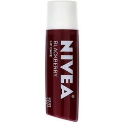 nivea tinted lipbalm in blackberry