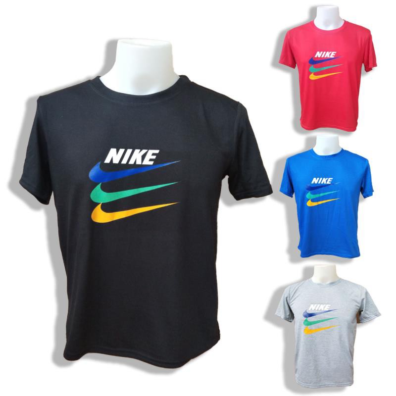 black nike cotton t shirt