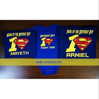 superman 1st birthday outfit