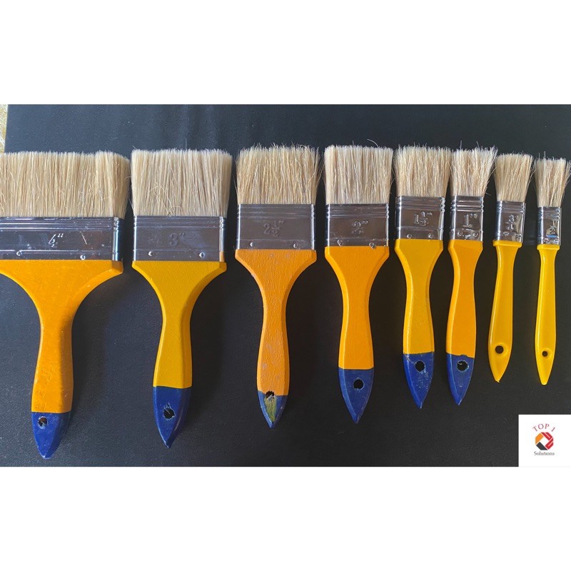 Paint Brush (White Bristle) Shopee Philippines