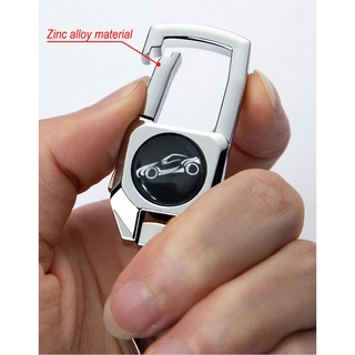 Simple Fashion Style Car Logo Key Fob Key Chain Metal Heavy Duty Car Keychain for Car or Motorcycle #6