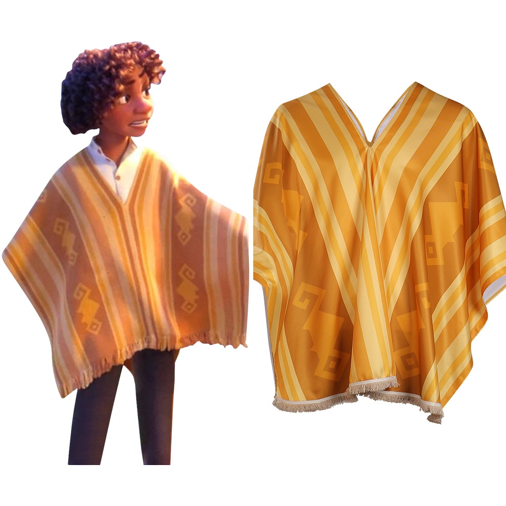 Encanto Camilo Madrigal Cosplay Costume Cloak Camilo Shirt Cape Coat