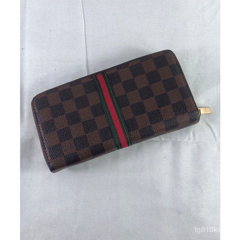【Lowest price】COD GUCCI LONG WALLET CELLPHONE WALLET CARD HOLDER LEATHER WALLET ZIPPER WALLET COIN P