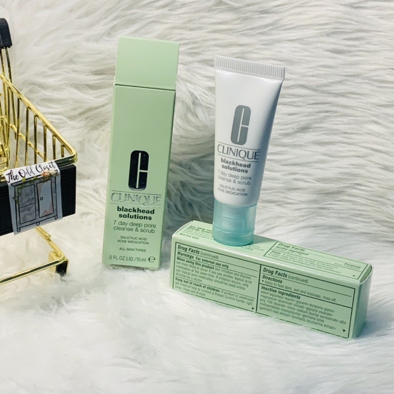 clinique deep pore cleanser