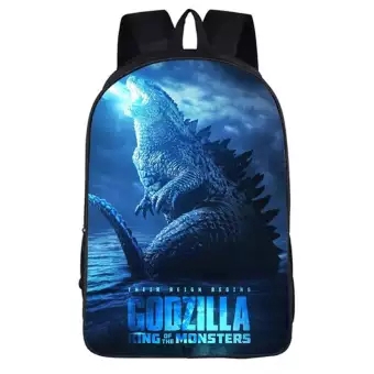 godzilla book bag