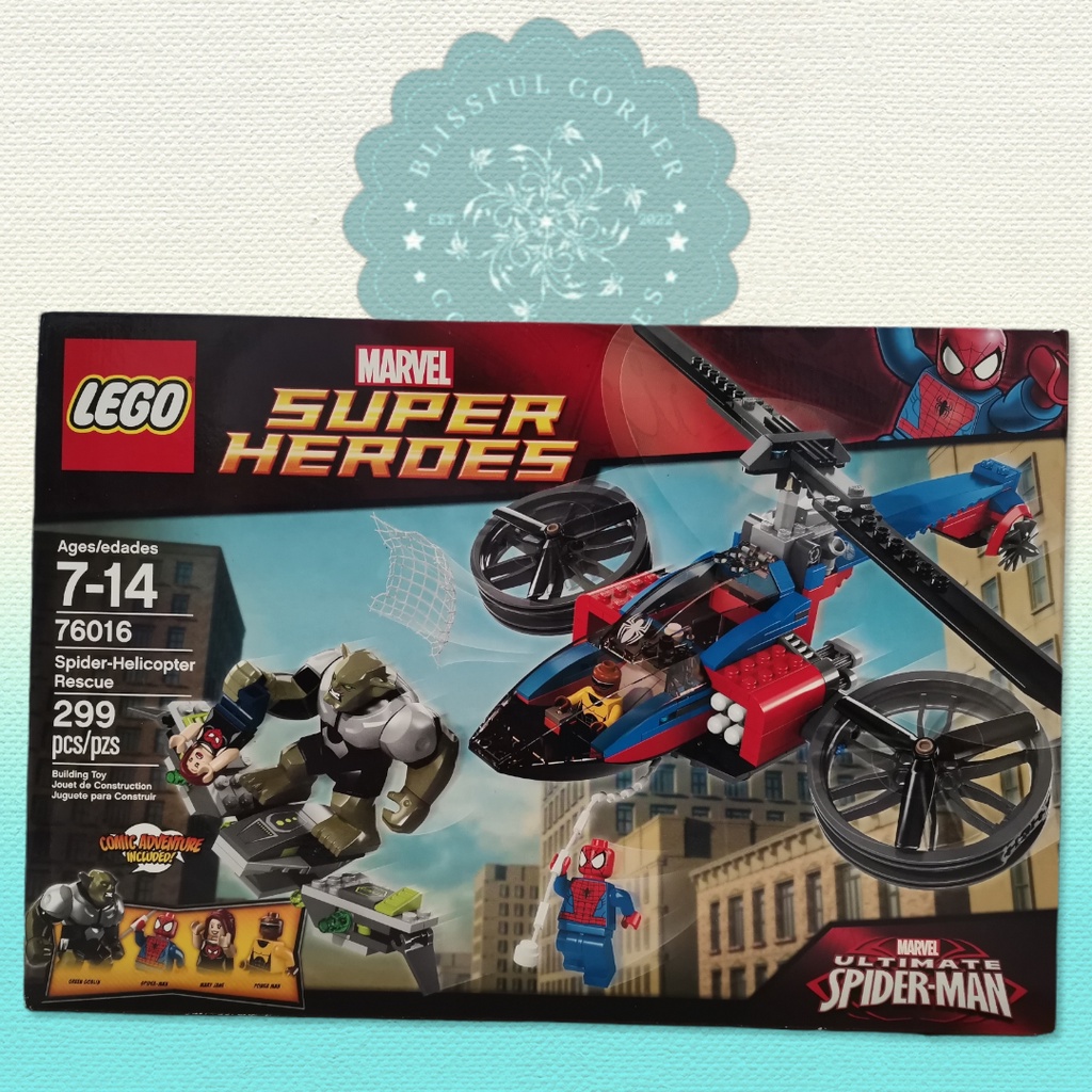 LEGO 76016 Marvel Super Heroes Ultimate Spider-Man 2014 SPIDER ...