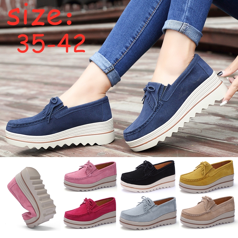 loafer wedges shoes