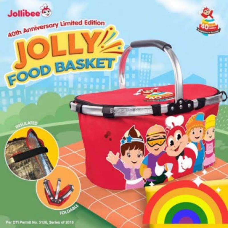 Jollibee Picnic Bag Collection Limited Edition Shopee Philippines