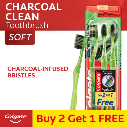 charcoal toothbrush colgate