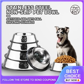 Pet Bowl Dog Bowl Dog Food Bowl Stainless Dog bowl water bowl Cat bowl Durable bowl