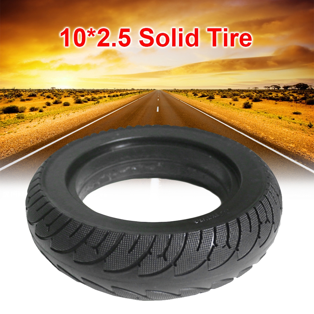 solid rubber bike tires