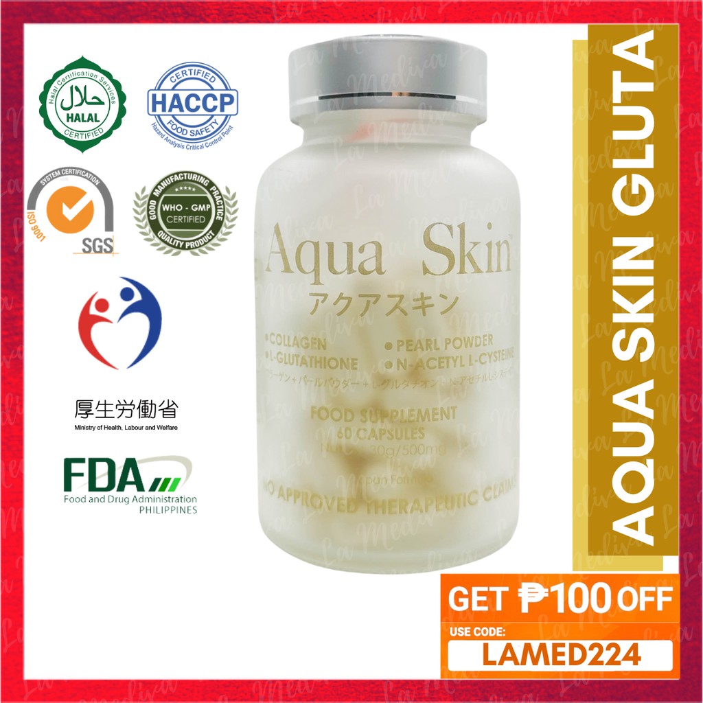 aqua skin glutathione
