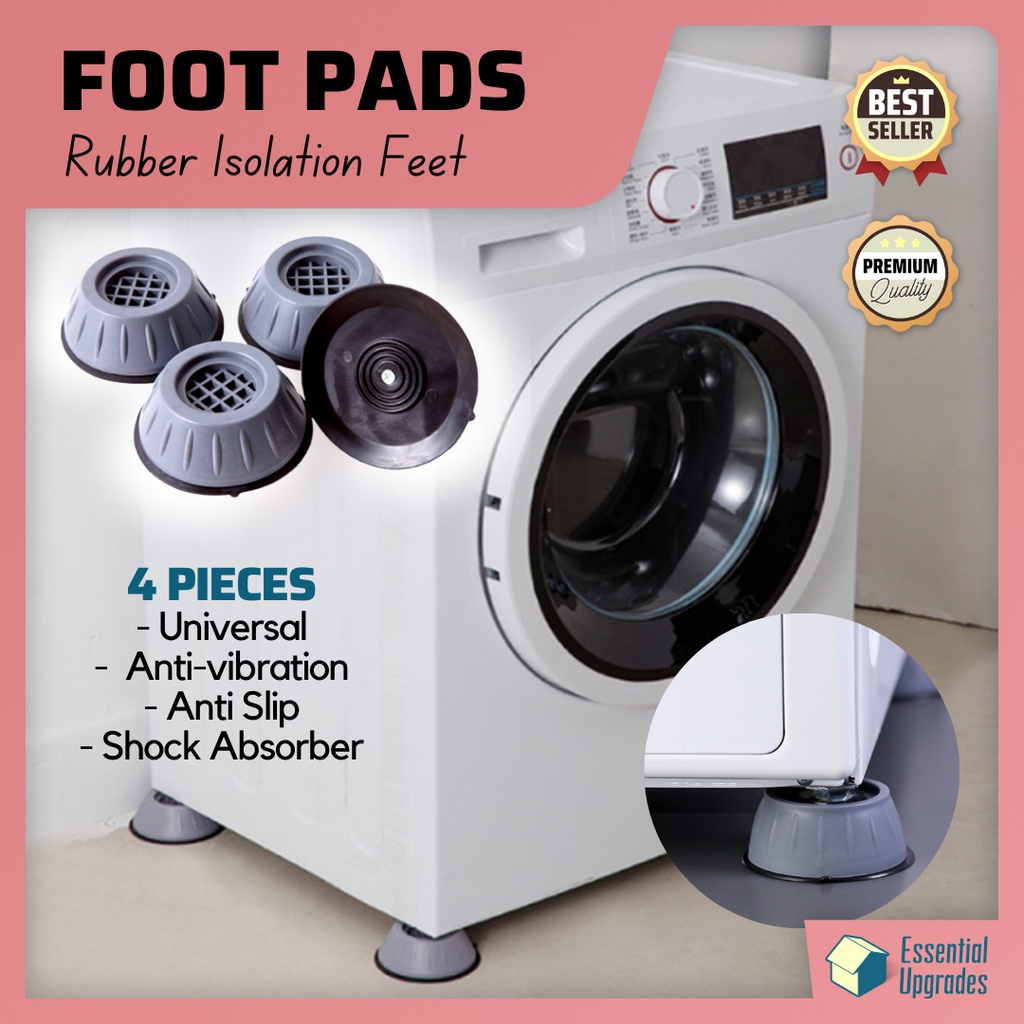 国内送料無料 4pcs Washing Machine Anti Vibration Pads With Strong Floor Grip