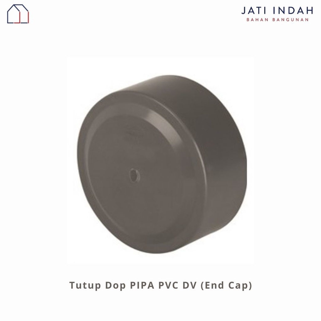 Close 3 inch PVC Pralon Pipe DV | End Cap Fittings 3 