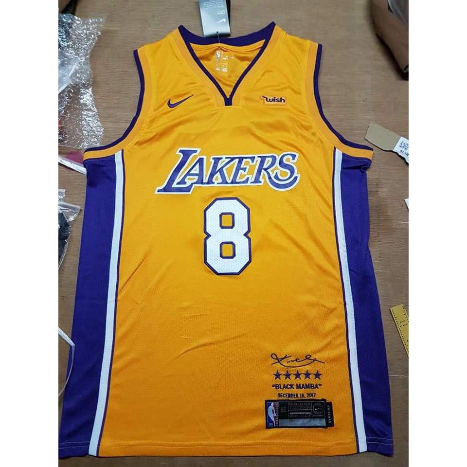 yellow kobe shirt